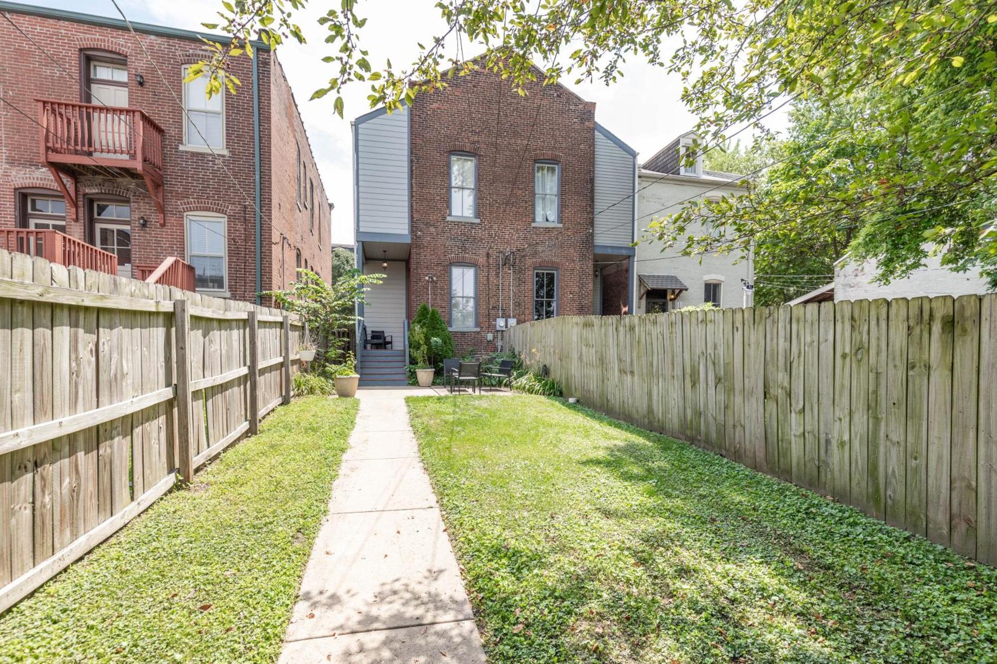 Historic Benton Park Townhome セントルイス エクステリア 写真